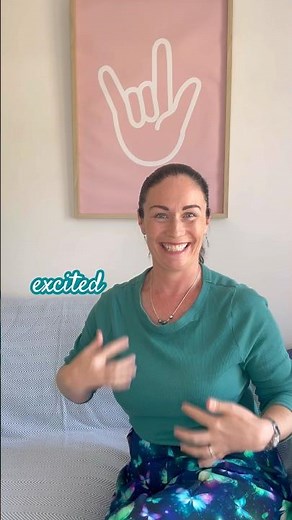 Sign Time (Auslan) - Excited 😁