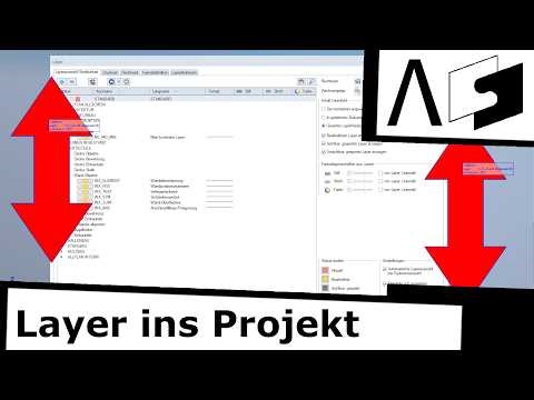 Layer in ein anderes Projekt in Allplan kopieren
