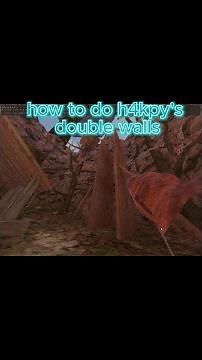 how to do h4kpy's double walls