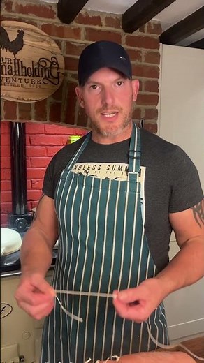 HOW TO TIE A BUTCHER’S KNOT