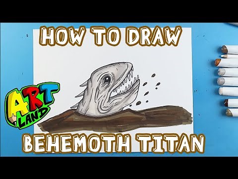 How to Draw BEHEMOTH TITAN!!!