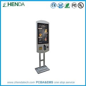 [Hot Item] Waterproof Interactive Kiosk with Touch Screen and Printer Based on Custom Design From Zhenda