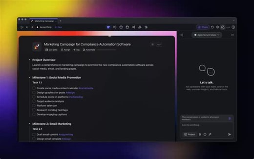 Taskade Texting App on Instagram: "Make task delegation effortless with AI Teams! Create specialized agent teams equipped with unique tools, knowledge, and workflows to handle tasks automatically. Assign tasks, and let your AI Teams prioritize, organize, and execute seamlessly. Modes of Interaction • One Agent: Focus on a single agent for specific tasks. • Multiple Agents: Collaborate with several agents for diverse insights. • Roundtable Mode: Get comprehensive input from all agents in your tea