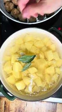 Zemiakový prívarok alebo zemiaky na kyslo ako sa robili u nás doma #recept #privarok #zemiaky