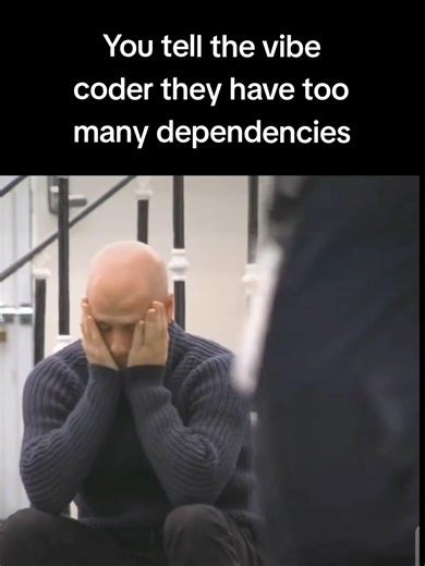 POV: You tell the vibe coder on the team that they have too many dependencies #POV #CodingHumor #DevLife #VibeCoder #zaio @zaioinstitute
