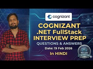 .NET Full Stack Interview Questions And Answers 2026 | Real Interview Asked on 19 Feb | Must Watch
