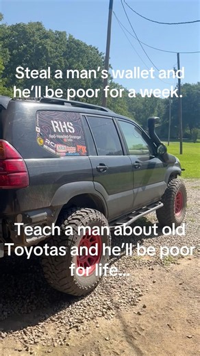 Something about old Toyotas #toyota #gx470 #old
