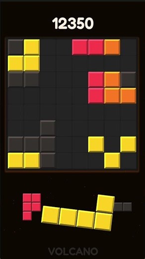 Block Puzzle Just Got INSANE 🌋💥 (Wait for the Volcano Clear)