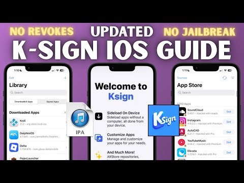 [UPDATED] KSign iOS Tutorial | Sideloading Unlimited IPA Files On iPhone & iPad - No Revokes