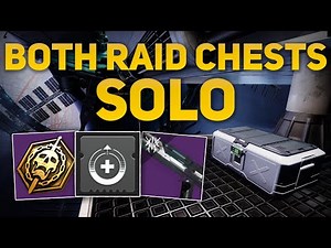 How to Get Both Deep Stone Crypt Raid Chests Solo on All Classes Easy! (Destiny 2)