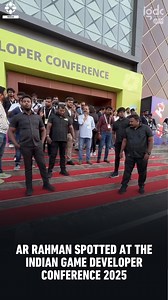 The legendary composer A.R. Rahman was spotted at the Indian Game Developer Conference (IGDC) in Chennai. His presence highlights the growing importance and recognition of game development as a major creative field in India. via - theindiagdc #ARRahman #IGDC #IndianGameDev #Chennai #GamingMusic #MusicInGaming #IndianGaming #Legend #ignindia [A.R. Rahman, IGDC, Chennai, Game Developer Conference, Gaming Music, Indian Gaming, Game Development] | IGN India