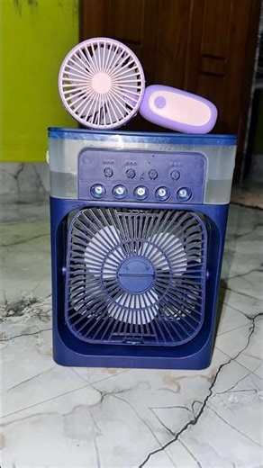 2 ta mini air cooler and small Fan unboxing #fan