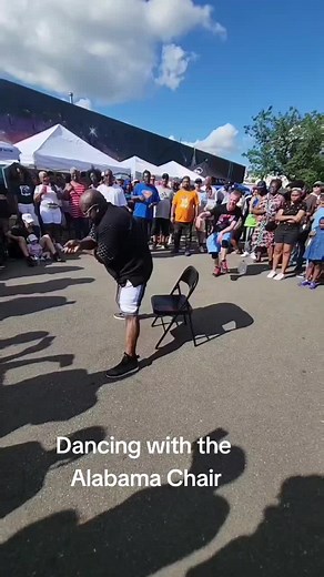 dancing with the Alabama chair