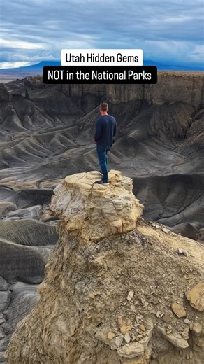 Utah hidden gems that are NOT National Parks—and way easier to access. Some of Utah’s best places to see aren’t inside National Parks. These spots have epic views, fewer crowds, and easy access—perfect for road trips and families. 📍 Utah hidden gems to add to your list: • Moki Dugway – one of the most scenic drives in Utah • Valley of the Gods – Monument Valley views without the crowds • Goosenecks State Park – dramatic canyon overlooks right from the viewpoint • Goblin Valley State Park – surr