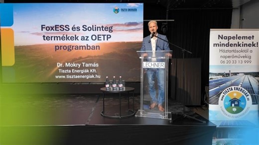 FoxESS és Solinteg termékek az OETP programban | Tiszta Energiák Kft.