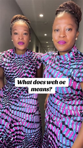 Understanding the Meaning of 'Weh Oe' in Conversations