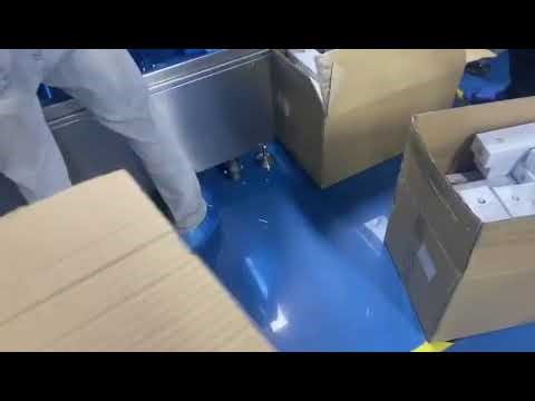 Fully automatic cardboard folding machine for cosmetics factory#boxfoldingmachine#cardboardpacking