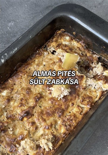 Almás Pités Sült Zabkása Recept