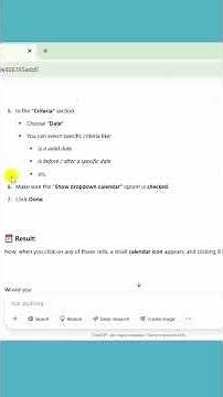 Insert calendar in google sheets cell to select date using ChatGPT #googlesheets #chatgpt