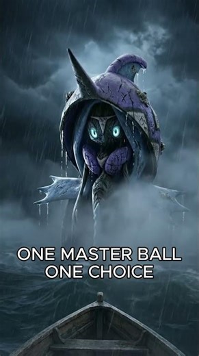 ONE MASTER BALL. ONE CHOICE