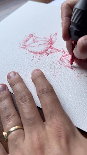 Colored pen preorders soon❤️ #tattoo #tattoos #dotpen #dotpentattoos #apprentice #tattooapprentice | Inlumino Heart Ink