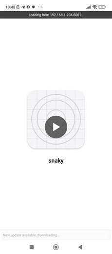 I made a snake game with expo react native | Muhammad Abdulmalik