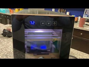 Electric Cigar Humidor Cabinet with Cooling Temperature