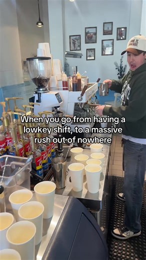 Barista Rush: Managing Busy Coffee Shop Shifts