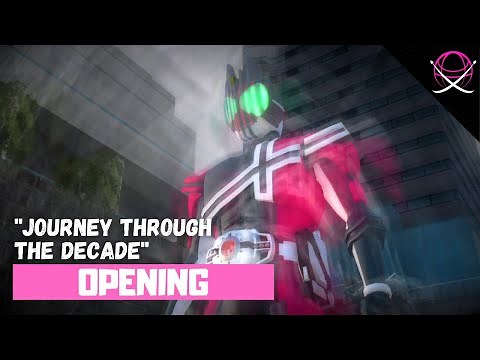 Kamen Rider Decade - Opening FULL〘Journey Through The Decade〙by GACKT
