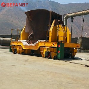 [Hot Item] Battery Operated Electric Motor Drive Ladle Rail Transfer Cart