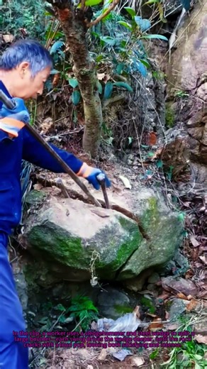 🔨 How to Split Rocks Safely (Old-School Method!)