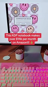 This composition notebook makes over $14k per month on Amazon with KDP!!! Comment KDP to learn how you can too! 💰#amazonkdp #amazonkdptutorial #amazonkdpcreator #amazonkdppaperback #amazonkdptips #amazonkdp seller #kdp #kdpamazon #kdpamazonprinting #kdpamazonbiz #kdpamazoncreator #amazonkdptips #amazonkdpseller #women #womensupportingwomen #womenempowerment #womeninbusiness #womenbusinessleaders #passiveincome #workfromhome #workfromanywhere #notebooks #journals #affirmations #journals #noteboo