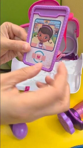 ASMR Toy Hospital Bag Set Doc McStuffins #감기네요 #병원놀이 #toys #toyunboxing #disney