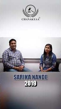 Success Story of Sarika Nande | CG Civil Judge Rank 12 | CLA Interview Series Chanakyaa Law Academy