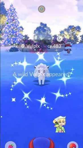 ✨Shiny Alolan Vulpix CAUGHT in Pokemon Go✨#pokemon #pokemongo #pokemongoshiny #shinypokemon