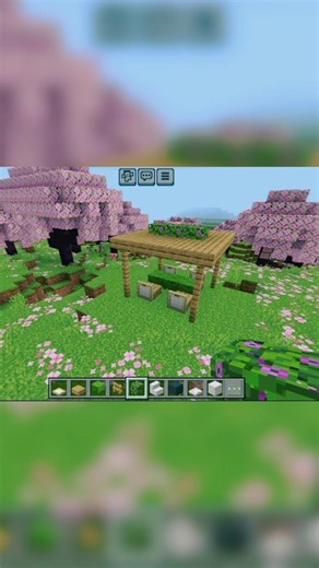 Minecraft garden dining table #song