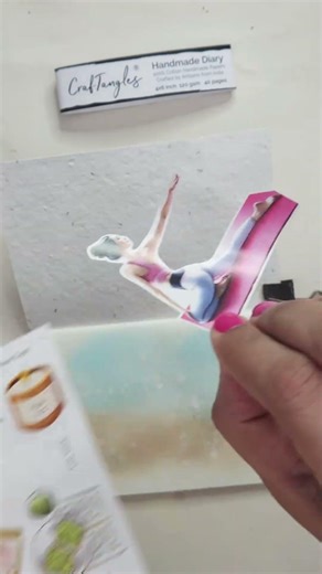 DIY Journal Idea for Beginners #craftangles #journalindia #journalling