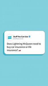 Ka-Chow!! Let’s talk about everyone's favorite sentient race-car (sorry Herbie) Is Cars the story of vehicles in our universe, told from the perspective of the vehicles? Or is Mr. McQueen living in an alternate universe or another planet where cars are the most intelligent life-form on their planet? Let us know, because this has been bothering our team all week. And please, show your work. #polls #LightningMcQueen | Stuff You Can Use
