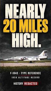 The Fighter Jet That Climbed Nearly 20 Miles High 🤯