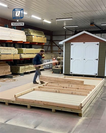 Awesome time-lapse of a shed build 👷‍♂️ | UNILAD Tech