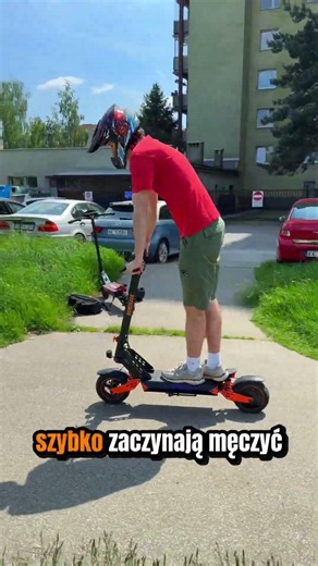 Can a tall person ride an electric scooter?🤔| We’re checking!😎
