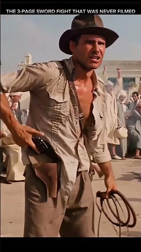 THE 3-PAGE SWORD FIGHT THAT WAS NEVER FILMED... 🔫 (Indiana Jones)