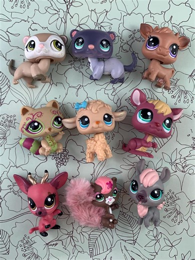 RESTOCK ALERT! Authentic LPS - Animals Around the World - U Pick - Hasbro Littlest Pet Shop - Ferret, Cow, Lamb, Raccoon, Squirrel and More! - Etsy