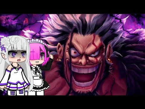 Re Zero React to || Subaru as || 2X || M4rkim || Davy D. Jones || gacha life ||