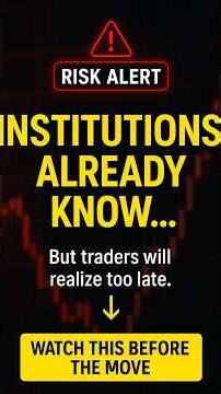 Institutions Are Exiting! #shorts