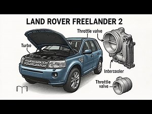 How to change throttle Body Valve on Land Rover Freelander 2 / Evoque 2.2 Diesel