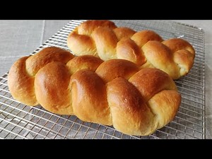Creamy Braided Bread/Easiest Challah Bread Recipe/Soft and Delicious/Hamilton Beach Bread Maker