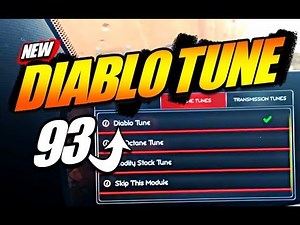 "Diablo Tune" is 93 Octane Tune