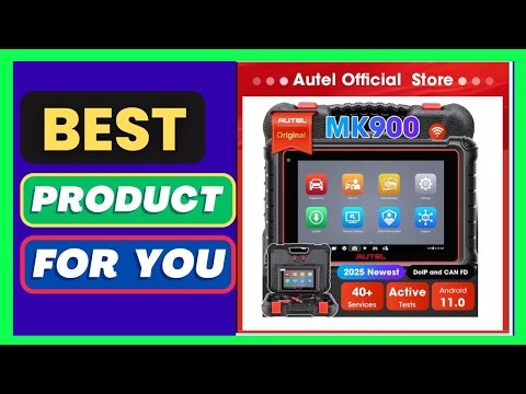 Autel MaxiCOM MK900 OBD2 Scanner Code Read