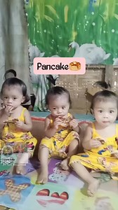 52K views · 3K reactions | Kain ng pancake ang triplets丹 #triplets | Triplets Baby | Facebook